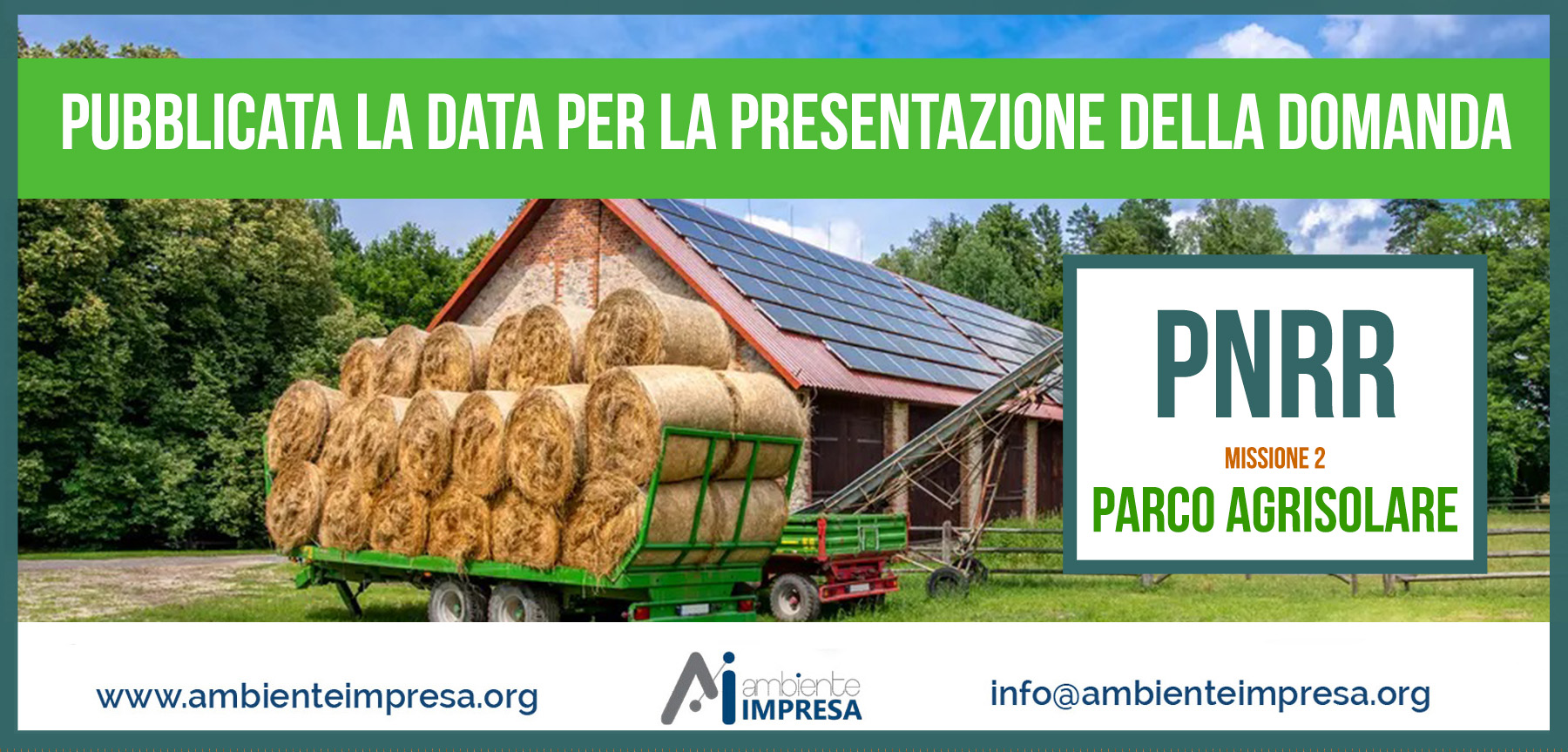 PARCO AGRISOLARE - Ambiente Impresa srl - Cagliari