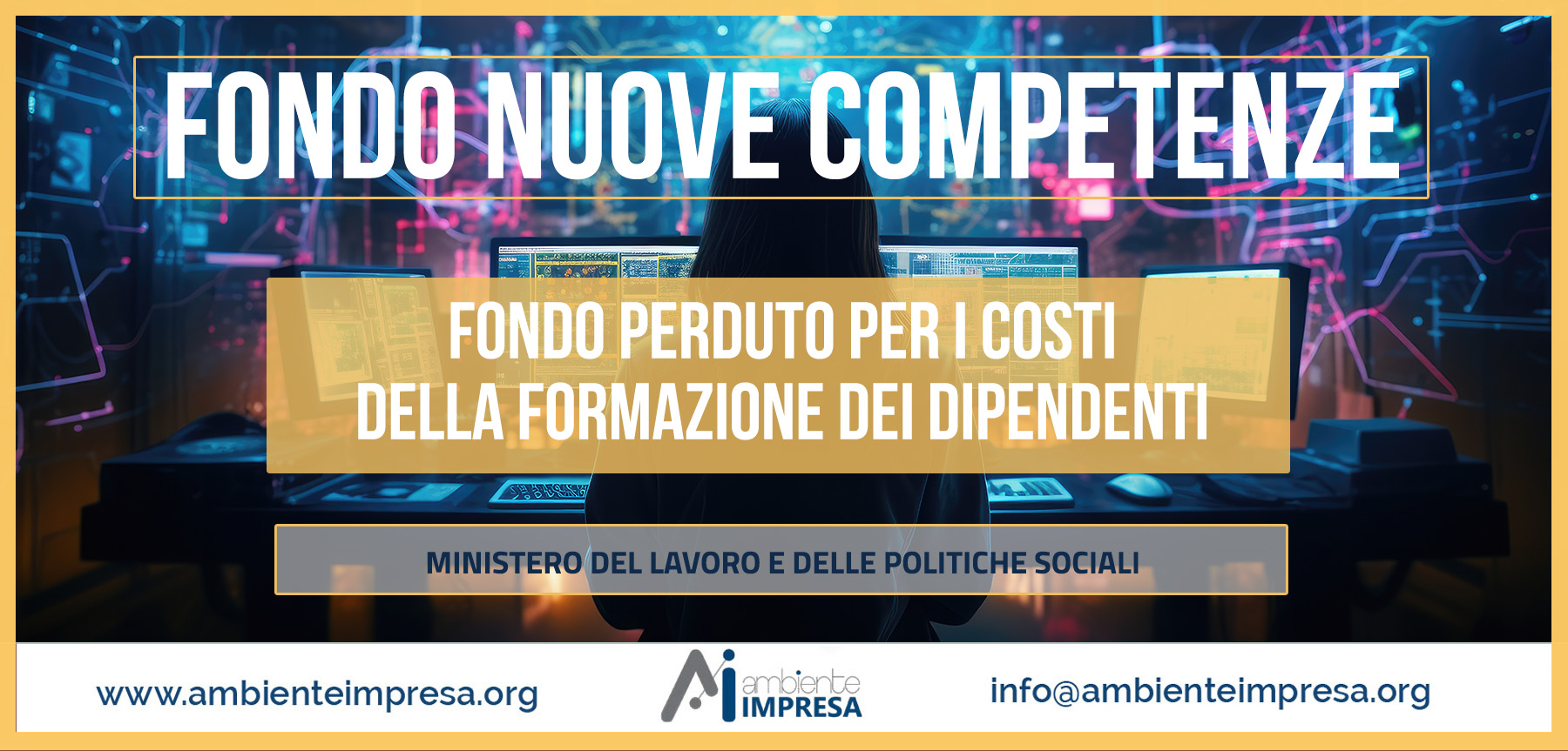 Fondo Nuove Competenze - Fondo Perduto Formazione Aziendale - Requisiti - Ambiente Impresa srl - Cagliari - Finanza Agevolata 